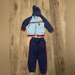 Super Mario Boys 2 piece Hoodie and Jogger Pants Set